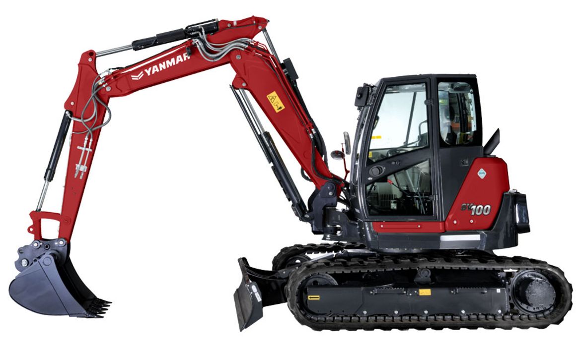 YANMAR SV100-2PB, Raupenbagger